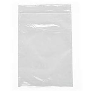 Clear Zipper Poly Bags - 13" X 18" - Polyethylene - 2 mil thick - Quantity: 1000 - Reclosable Plastic Bags by Paper Mart