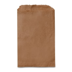 Paper Merchandise Bags - Quantity: 1000 - Paper Merchandise Bags - Baseweight: 30 - Width: 5" Height/Depth: 7 1/2" by Paper Mart