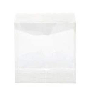 Clear Plastic Tuck Top Boxes - 1-7/8" X 1-7/8" X 5" - Quantity: 50 - Plastic Boxes by Paper Mart