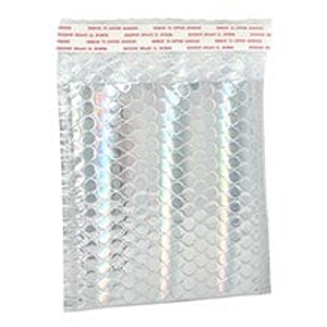 Iridescent Metallic Bubble Mailer Colored - 6-1/2 X 10-1/2 - Quantity: 100 - Padded Mailers by Paper Mart