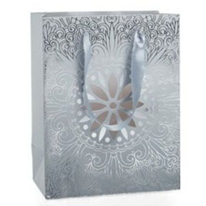 Silver Medallion Eurot - 10-1/4 X 4-3/4 X 12-5/8 - Gusset - 4 3/4" by Paper Mart