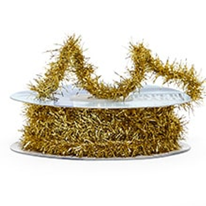 Gold Tinsel Wire - 1/2" X 10 Yards - Ribbon by Paper Mart