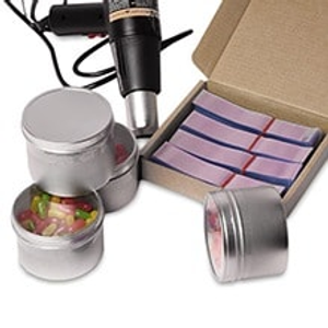 Perforated PVC Shrink Band - 1-1/8" X 5-3/8" - Quantity: 1000 - Shrinkwrap - Fits Capdiameter: 3" - 3 1/4" by Paper Mart