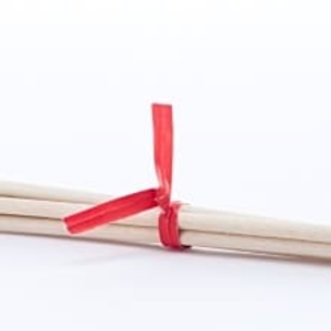 Red Paper Twist Ties - 3/16" X 4" - Quantity: 2000 - Polyethylene Sheeting - Type: Colored by Paper Mart