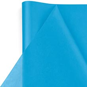 Satin Turquoise Premium Matte Tissue Paper Colored - 480-20 X 30 - by Paper Mart