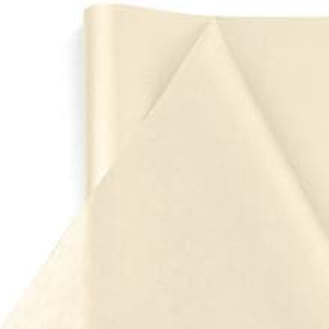 Satin French Vanilla Premium Mtt Tissue PPr Colored - 480-20 X 30 - Tissue Paper by Paper Mart