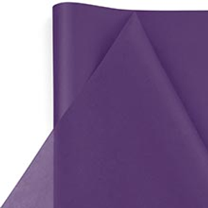 Satin Quire Fold Premium Matte Purple Tissue PPr Colored - 20 X 30 - Quantity: 480 - Tissue Paper - Packagingsheettype: Ream (Quire Folded)