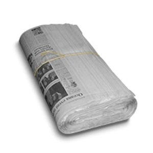 Bundle Of Newspapers (20 25lbs) - Loose Fill Packing Peanut Cushioning - Approx. Wt./bundle: 20-25 Lbs by Paper Mart