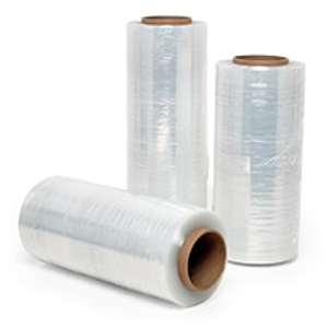 Stretch Film 80 GA - 18" X 1500' - Polyethylene - Quantity: 4 - Stretch Film - Type: 80 Ga by Paper Mart