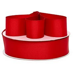 Red Grosgrain Ribbons - 1-1/2" X 50 Yards - Cords by Paper Mart