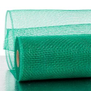 Emerald Deco Mesh - 10" X 10 Yards - Polypropylene / Cellophane - Wraps by Paper Mart