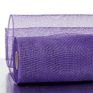 Purple Deco Mesh - 10" X 10 Yards - Polypropylene / Cellophane - Wraps by Paper Mart