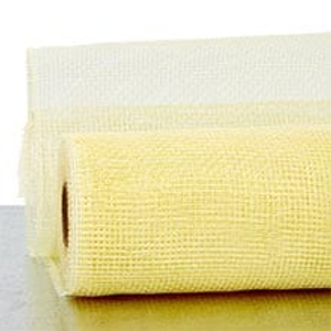Ivory Deco Mesh - 10" X 10 Yards - Polypropylene / Cellophane - Wraps by Paper Mart