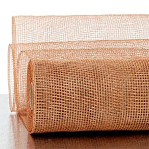 Old Gold Deco Mesh - 10" X 10 Yards - Polypropylene / Cellophane - Wraps by Paper Mart