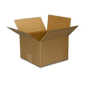 Cardboard Boxes - 10" X 10" X 10" - Quantity: 25 - RSC Boxes by Paper Mart