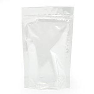 Crystal Reclosable Plastic Bags - 4" X 2" X 6" - Polypropylene/Cellophane - 2.0 mil thick - Quantity: 50 by Paper Mart