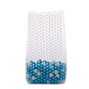 White Dots Cello Bags - 5 X 3 X 11-1/2 - Polypropylene - 1.2 mil thick - Quantity: 100 by Paper Mart