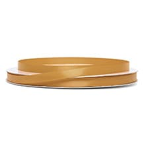 Antique Gold Single Face Satin Ribbon yd - 3/8" X 100 - Type: Single Faced by Paper Mart