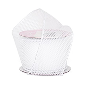 Mesh White Fine Net Wired Edge Ribbon - 2-1/2" X 10 Yards - Polyester - Embellishments & Trims by Paper Mart