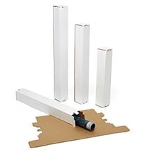 Square Mailing Tube Bags - 2" X 2" X 18-1/4" - Quantity: 50 by Paper Mart