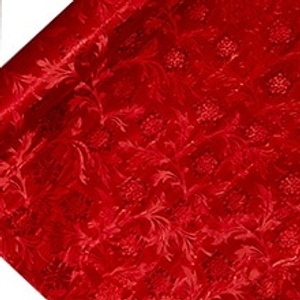 20"X 10 yards Cardinal Red Poly Embossed Floral Foil Polyethylene - Florist Supplies - Width: 20" Length: 10 yd by Paper Mart