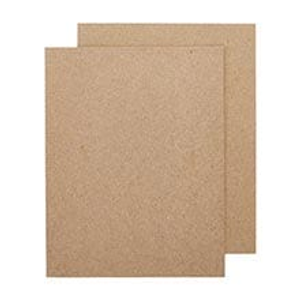 Chipboard - 8-1/2" X 11" - .022 thick - Quantity: 480 - Sheets and Pads - Color : Gray/gray by Paper Mart