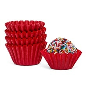 #5 Red Grease Resistant Candy Cup - 1-1/4 X 3/4 - Quantity: 1000 - Candy Packaging by Paper Mart