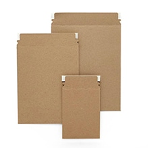 Kraft Self-Seal Stayflats Mailers - 6 X 8 - Quantity: 100 - Envelopes by Paper Mart
