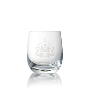 Highgrove Crown Engraved Glass Barrel Tumbler