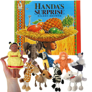 The Puppet Company Handa's Surprise Puppet and Book Set