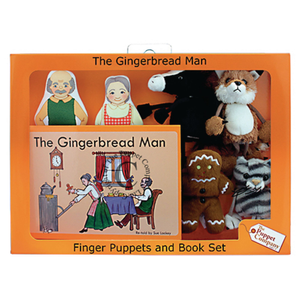 The Puppet Company The Gingerbread Man Puppet and Book Set
