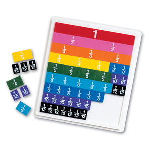 Learning Resources Rainbow Fraction Tiles