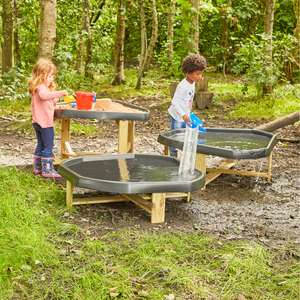 Outdoor Play Tray Stands from Hope Education - Set of 3