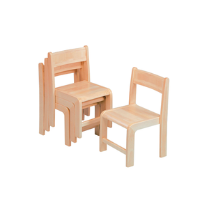 Stackable Beech Chairs from Hope Education H260mm - Pack of 4