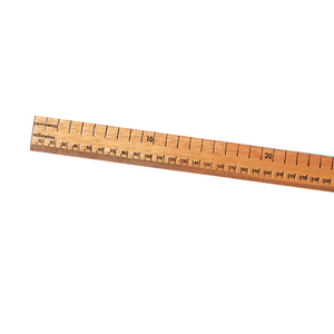 Philip Harris Wooden Metre cm/mm Ruler