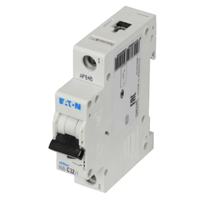 Moeller FAZ6-C32/1 32A Single Pole 6kA C Curve MCB