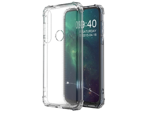 Gel Case with Bumper Edges for Motorola Moto G8 Plus - Clear