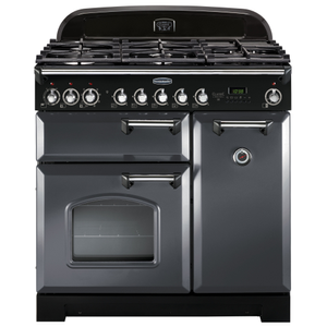 12418 Classic90 Deluxe Dual Fuel Range Chrome Trim