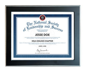 Wooden Certificate Plaque