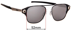 Sunglass Fix Replacement Lenses for Oakley COLDFUSE OO6042 - 52mm Wide