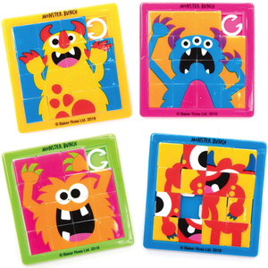 Monster Schuifpuzzels