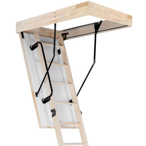 Oman Termo PS Timber Loft Ladder 700 x 1200 x 2800mm