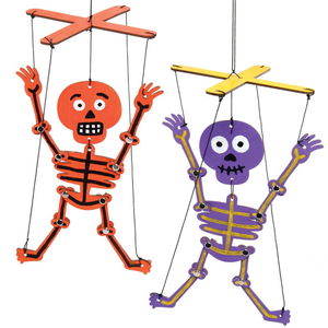 Tanzen Skelett Holz Marionette Bastelsets