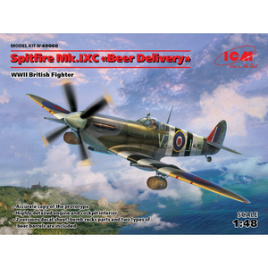 ICM 48060 Supermarine Spitfire Mk.IXC 'Beer Delivery' 1:48 Aircraft Model Kit