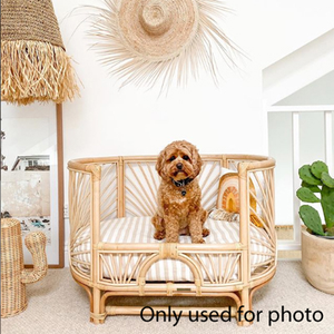 rattan dog bed large