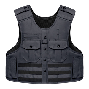 Tactical Uniform Style Enhanced Multi-Threat Vest Level IIIA+ - Midnight Blue, Large