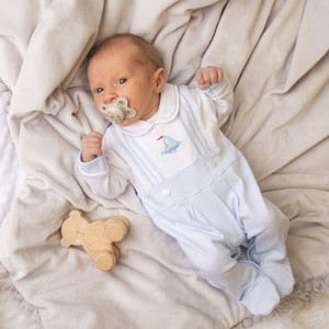 Little Boat Cotton Sleepsuit