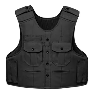 Uniform Style Enhanced Multi-Threat Vest Level IIIA+ - Black, XL