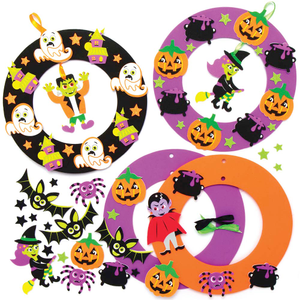 Bastelsets Halloween-Kranz
