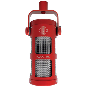 Sontronics Podcast Pro Dynamic Podcast Microphone (Red)